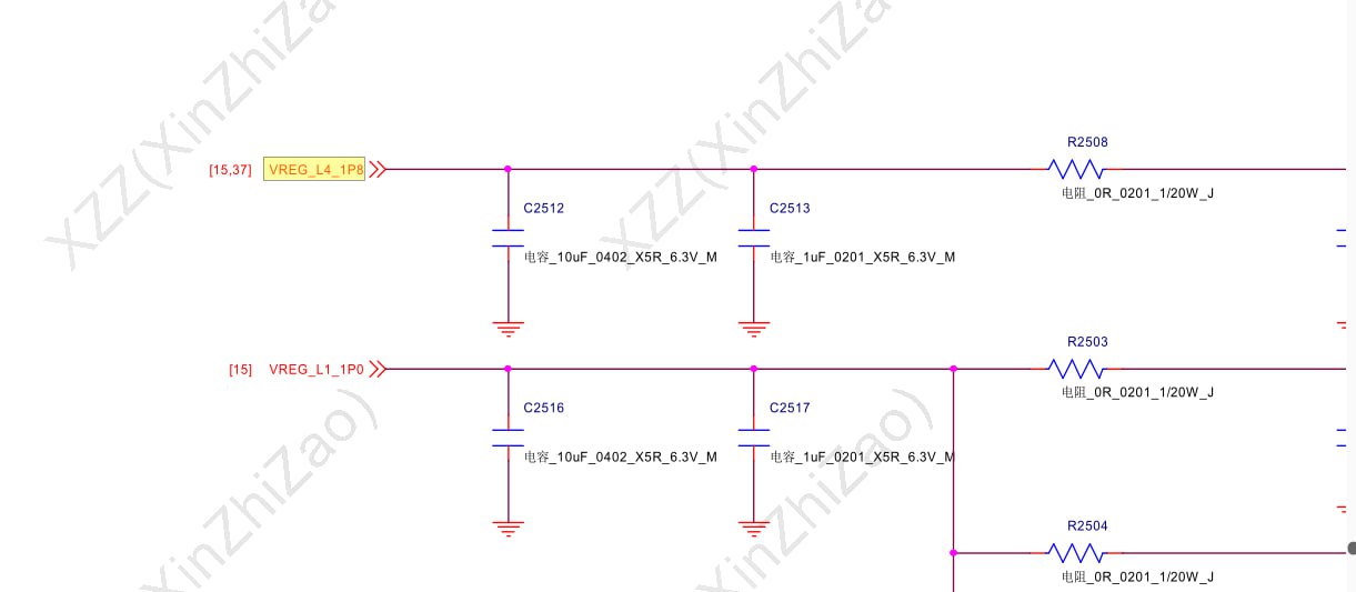 redmi 8a нет сети, в ручном режиме вышки не видит. Нету этих двух напруг на WTR, сам чип заменил дважды,...