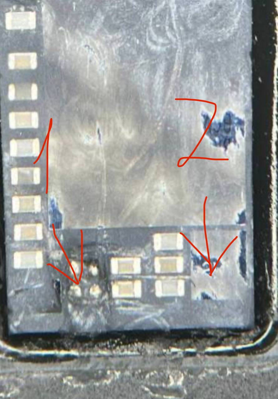Доброго времени суток. Подскажите какой чип отвечает за ошибку в iphone 13? ...