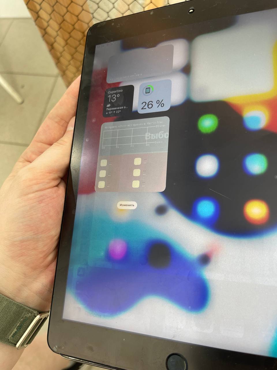 Господа, всем доброго дня! Хотелось бы поинтересоваться вот чем. iPadla air 2 на руках с вот таким вот...
