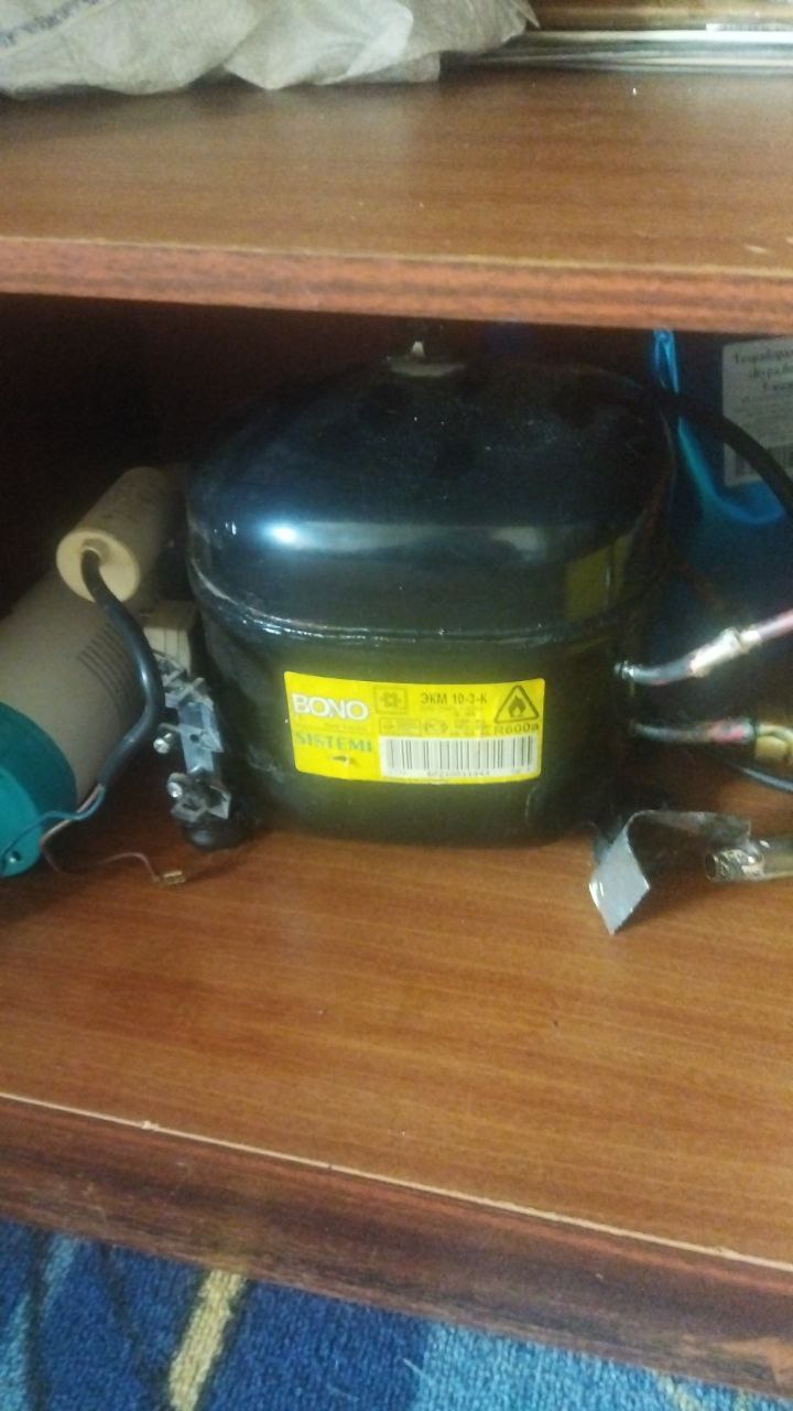 Компрессор же другой))) Это родной. Для накачки))) ...