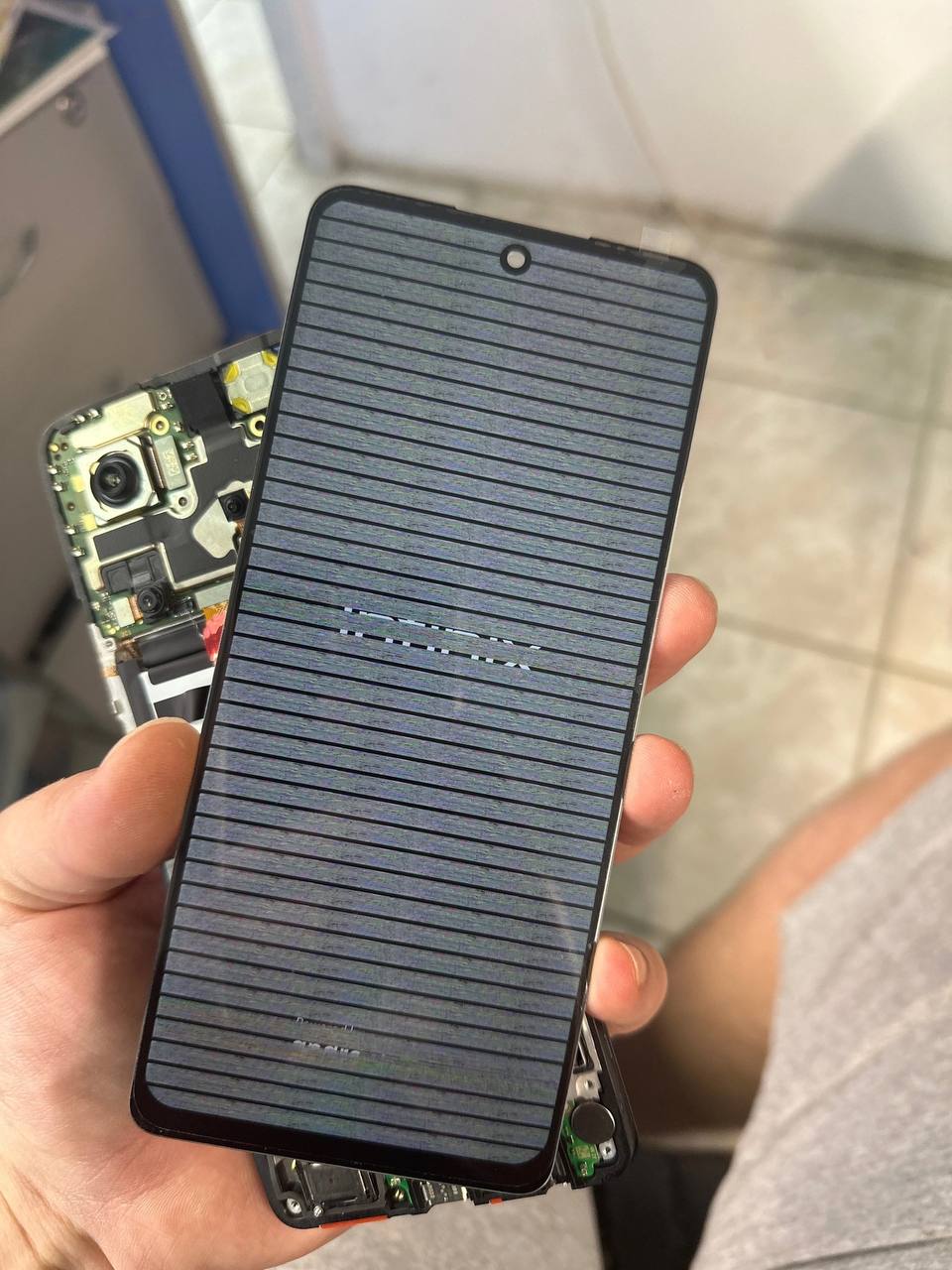 Привет кто нибудь сталкивался? Infinix Hot 40 pro (X6837) Дисплей с своем городе взяли подкинули и вот...