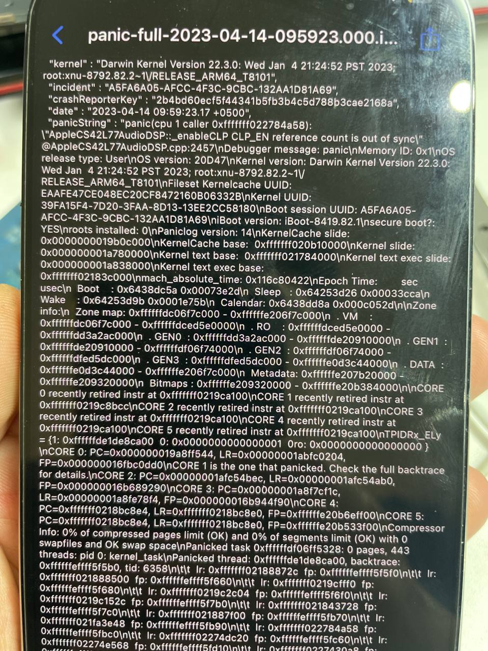 12pro max пришел без звуков и перезагрузкой при звонке, заменил кодек проверил падения, звуки появились...