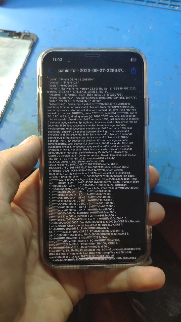 Iphone X
Может сам перезагрузится, показать 1% АКБ и выключится, как тут его прочитать? ...